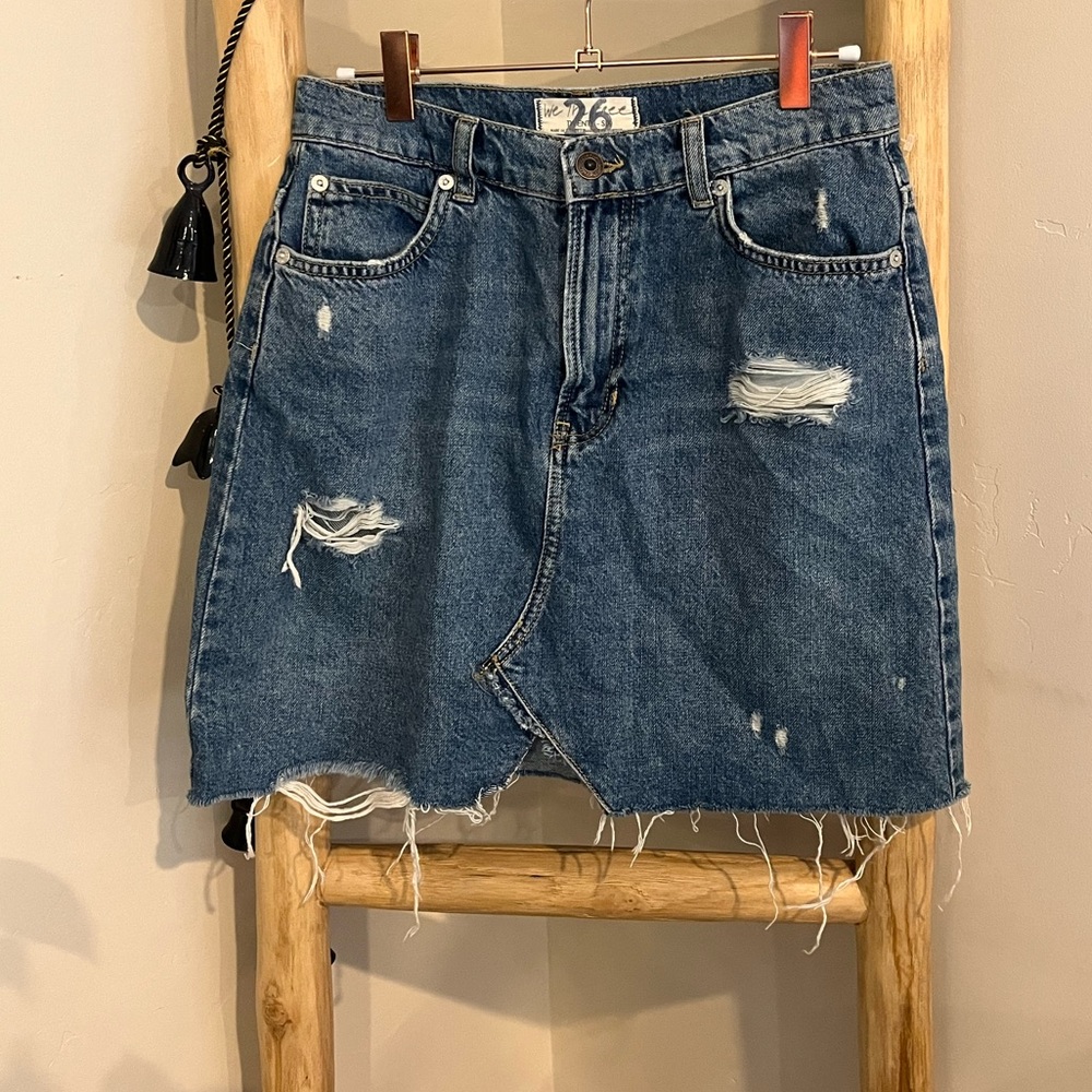 We The Free Denim Skirt